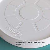 Close-up of charging pad