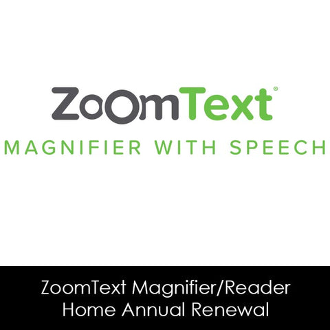 ZoomText Magnifier/Reader Home Annual Renewal